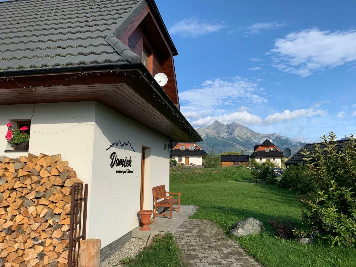 Domcek & Sauna Garden Стара Лесна Екстер'єр фото